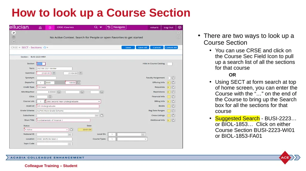 Colleague Admin Staff Training What to expect - slide 24 of 56