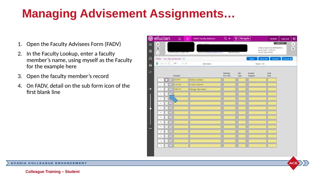 Colleague Admin Staff Training What to expect - slide 37 of 56