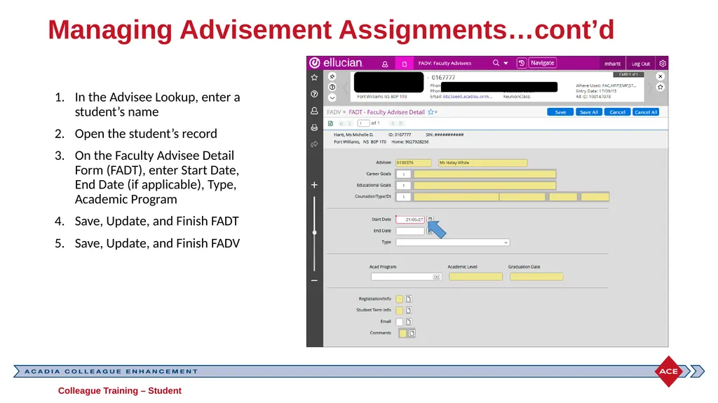 Colleague Admin Staff Training What to expect - slide 38 of 56