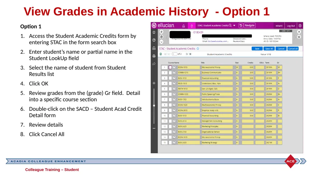 Colleague Admin Staff Training What to expect - slide 50 of 56
