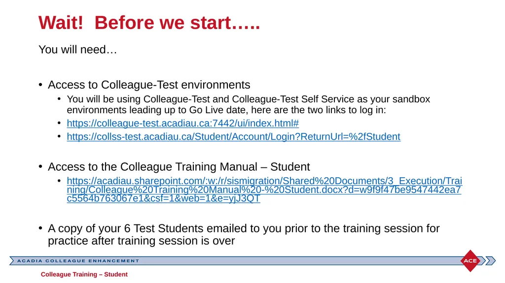 Colleague Admin Staff Training What to expect - slide 3 of 56