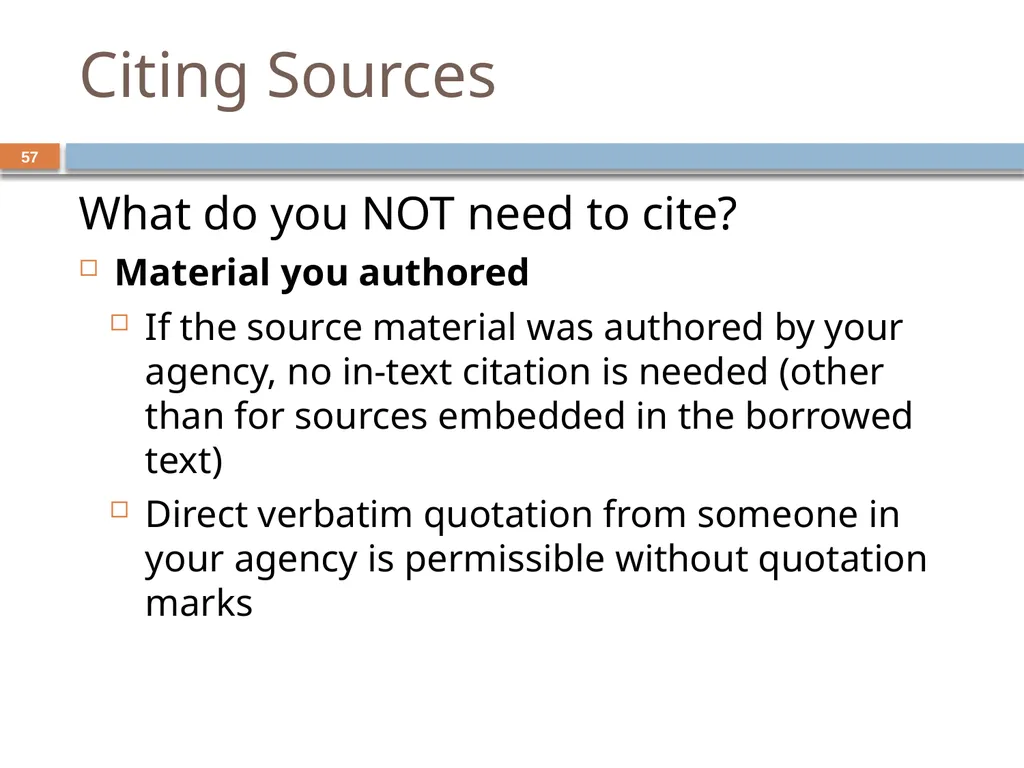 Developing and Writing Effective Documents - slide 57 of 193
