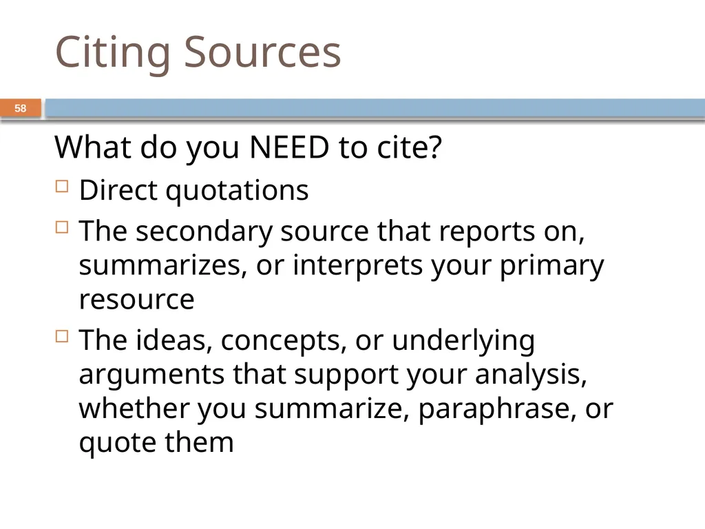Developing and Writing Effective Documents - slide 58 of 193