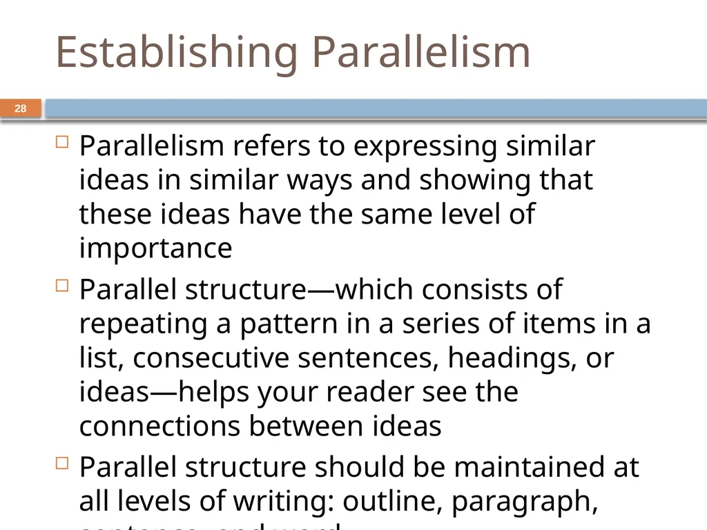 Developing and Writing Effective Documents - slide 28 of 193