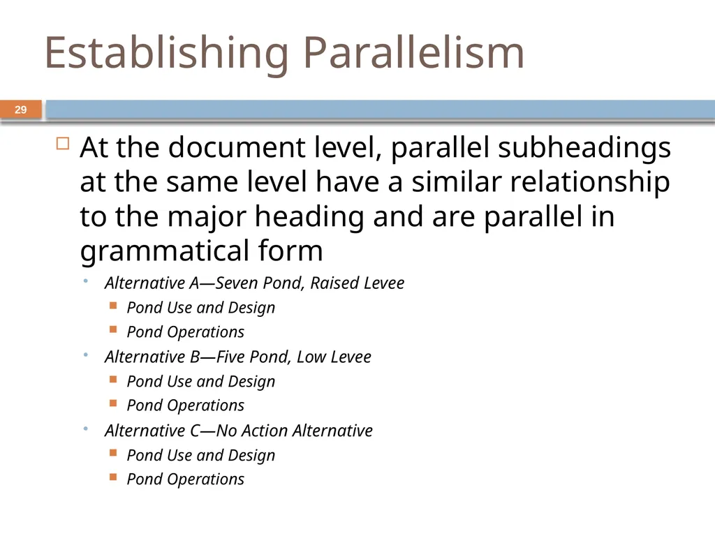 Developing and Writing Effective Documents - slide 29 of 193