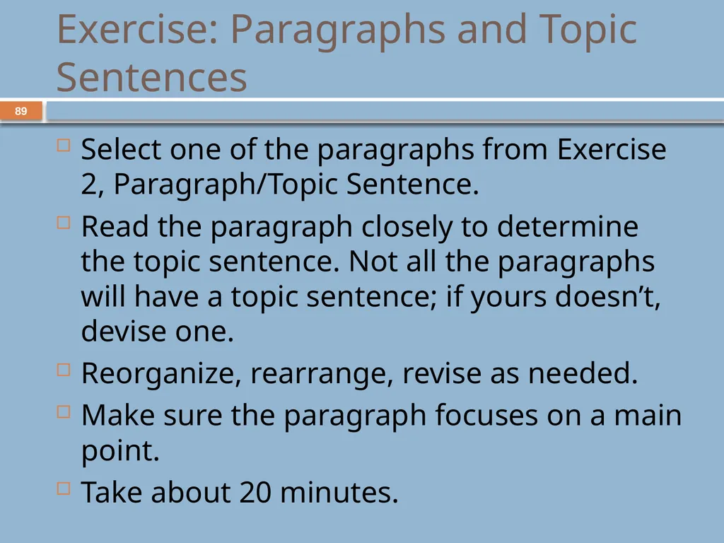 Developing and Writing Effective Documents - slide 89 of 193