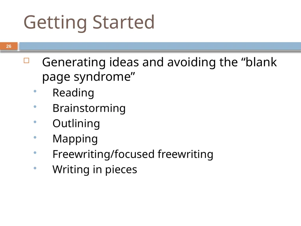 Developing and Writing Effective Documents - slide 26 of 193
