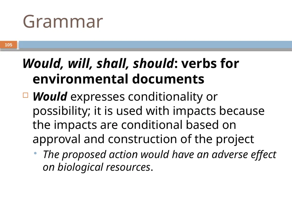 Developing and Writing Effective Documents - slide 105 of 193