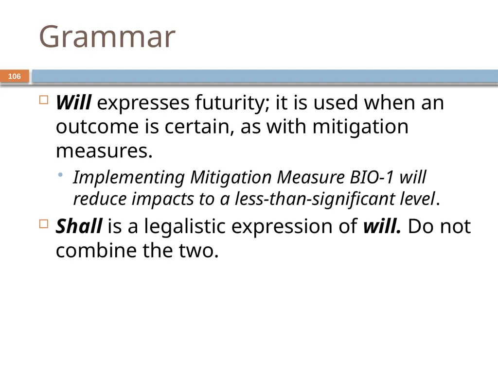 Developing and Writing Effective Documents - slide 106 of 193