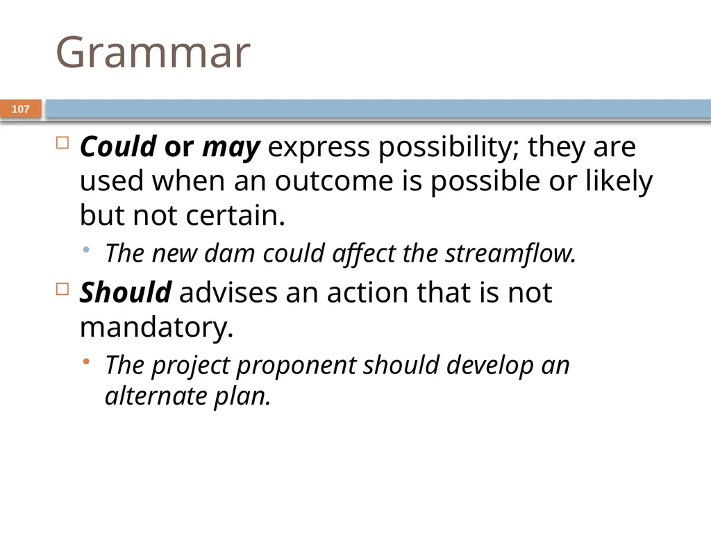 Developing and Writing Effective Documents - slide 107 of 193