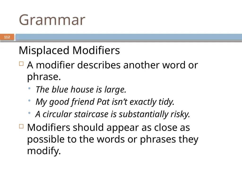 Developing and Writing Effective Documents - slide 112 of 193