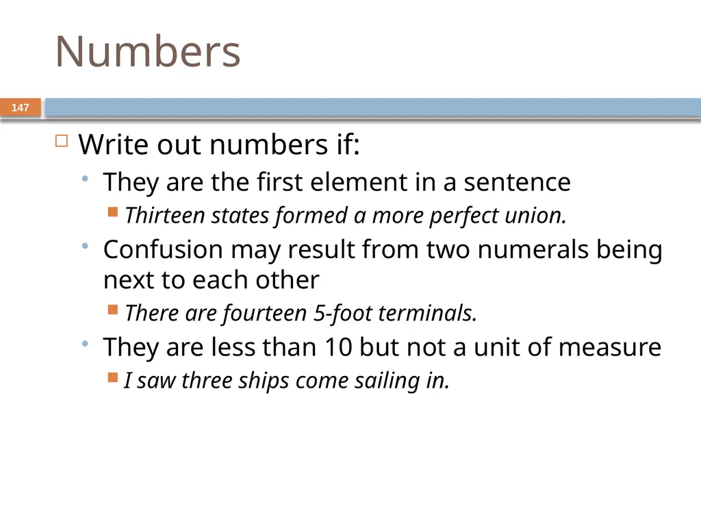 Developing and Writing Effective Documents - slide 147 of 193