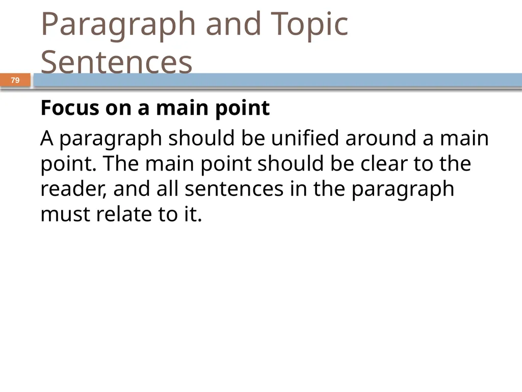 Developing and Writing Effective Documents - slide 79 of 193