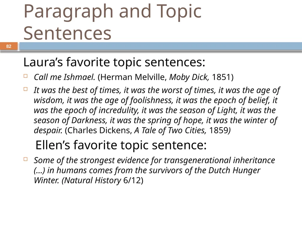 Developing and Writing Effective Documents - slide 82 of 193
