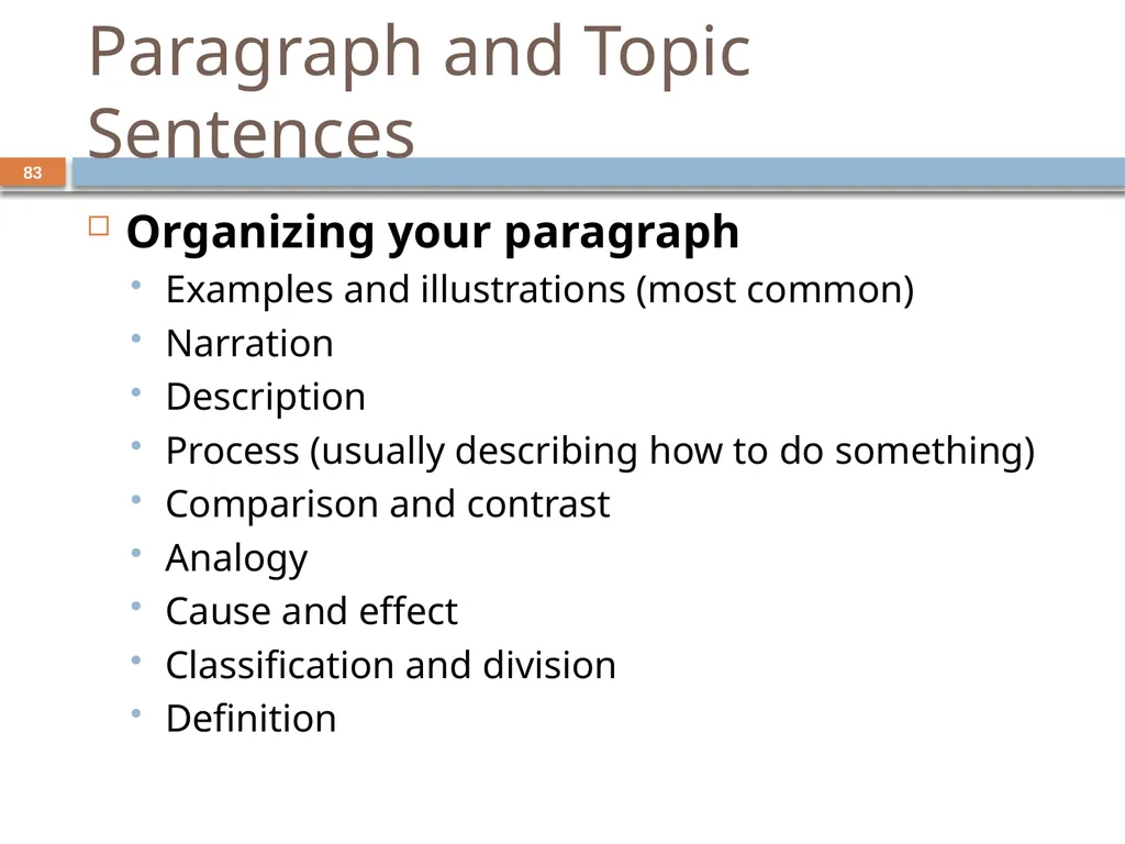 Developing and Writing Effective Documents - slide 83 of 193