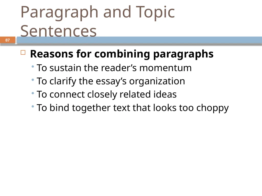Developing and Writing Effective Documents - slide 87 of 193