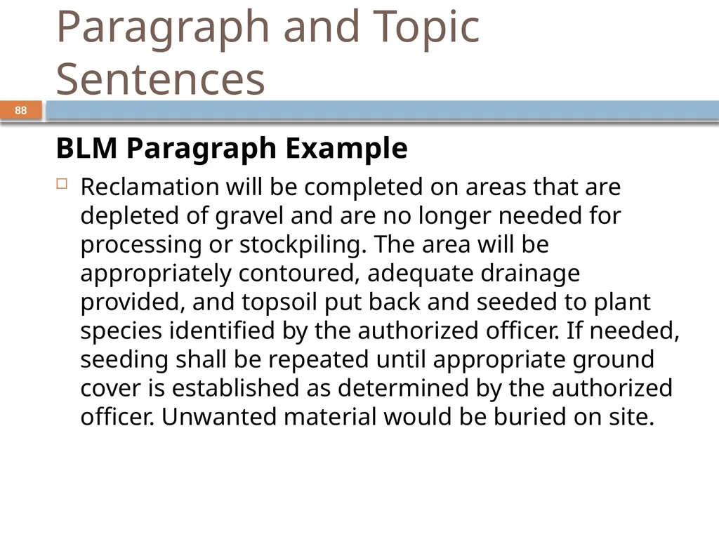 Developing and Writing Effective Documents - slide 88 of 193