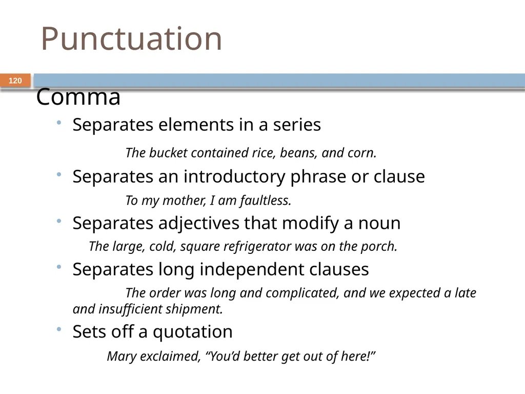 Developing and Writing Effective Documents - slide 120 of 193