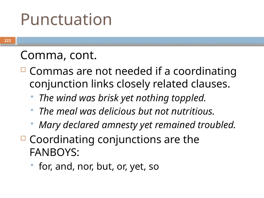 Developing and Writing Effective Documents - slide 121 of 193