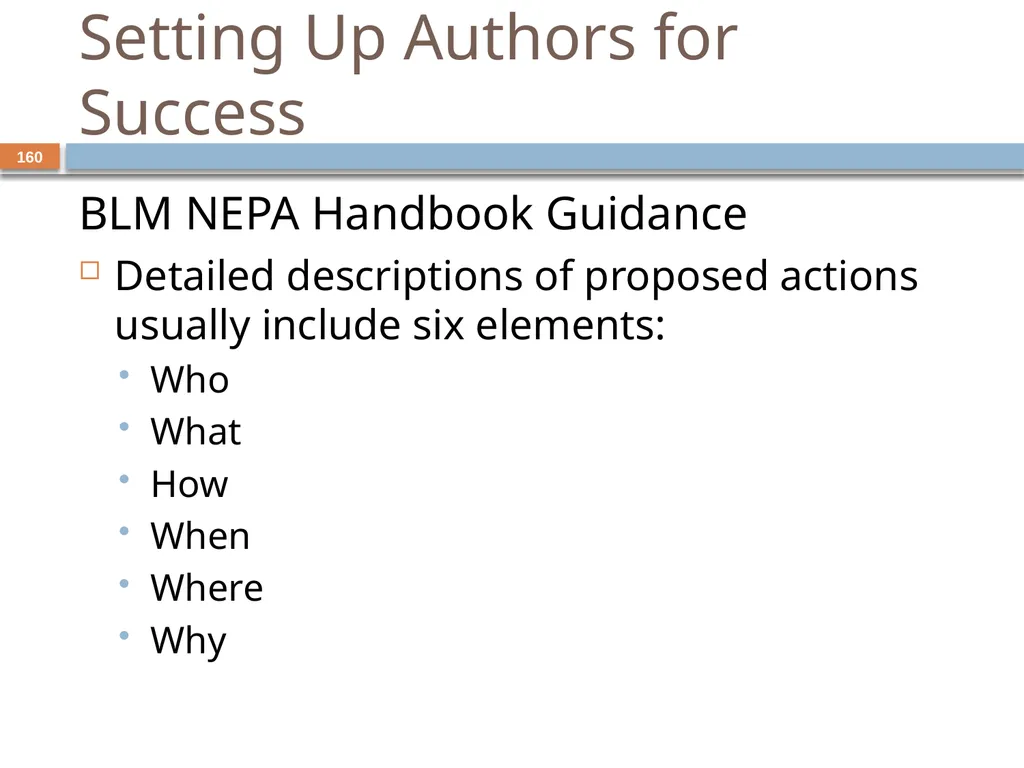 Developing and Writing Effective Documents - slide 160 of 193