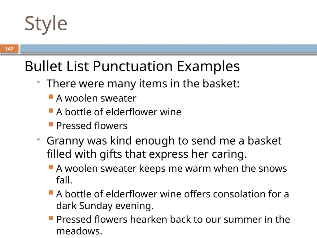 Developing and Writing Effective Documents - slide 142 of 193