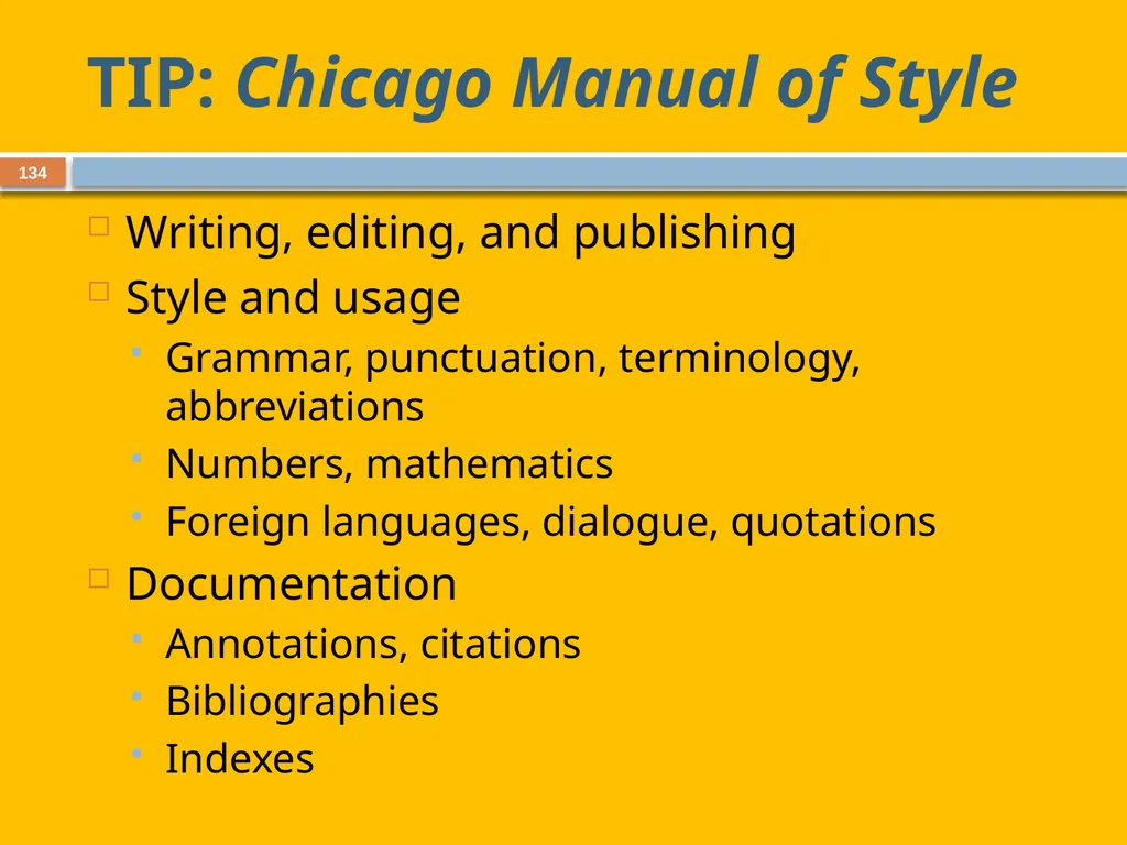 Developing and Writing Effective Documents - slide 134 of 193