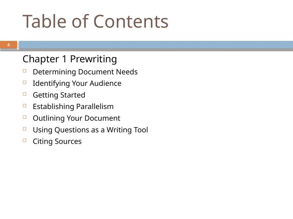 Developing and Writing Effective Documents - slide 4 of 193