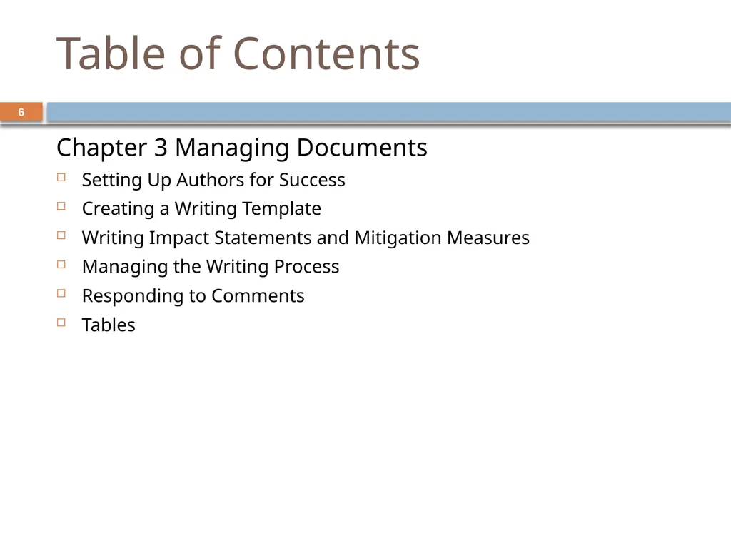 Developing and Writing Effective Documents - slide 6 of 193