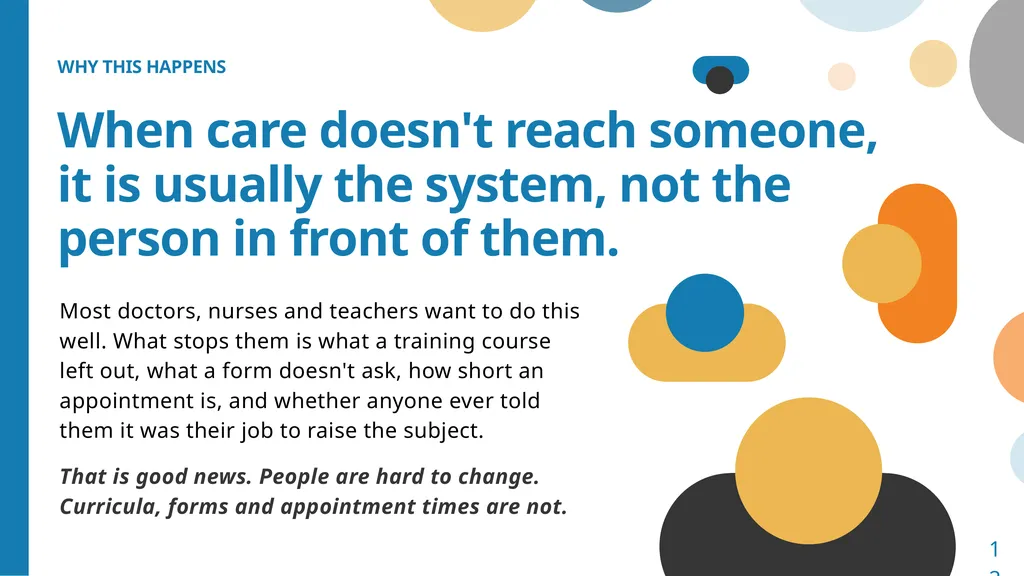 A conversation for peer educators, health - slide 12 of 14