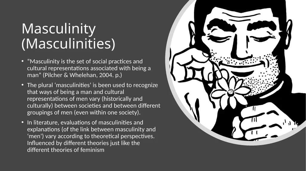 INTRODUCTION TO MASCULINITIES STUDIES Masculinity - slide 7 of 30