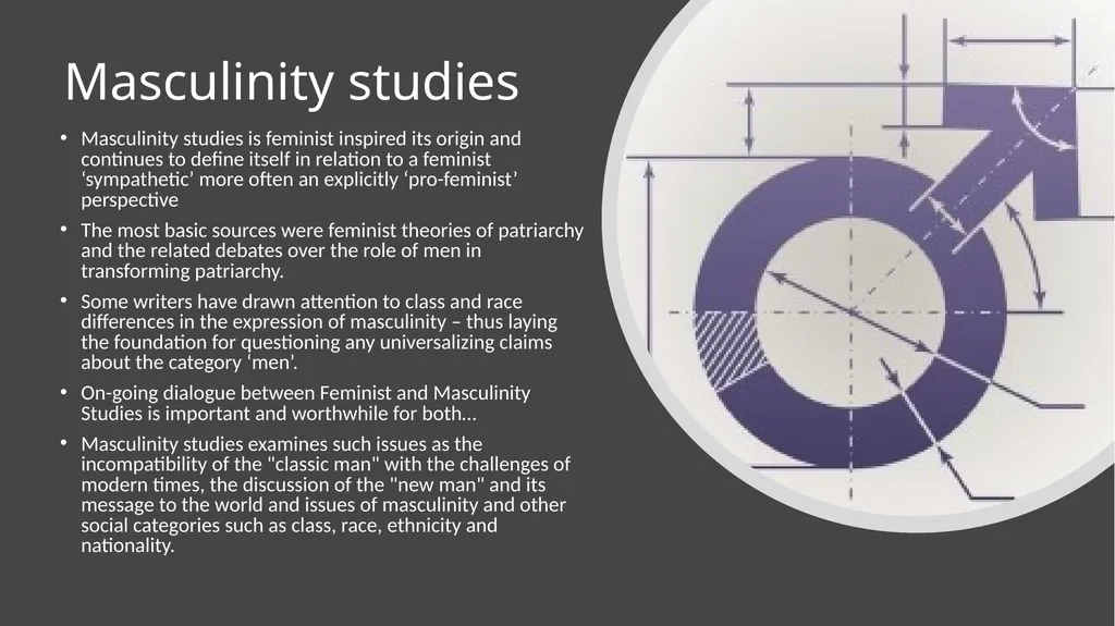 INTRODUCTION TO MASCULINITIES STUDIES Masculinity - slide 21 of 30