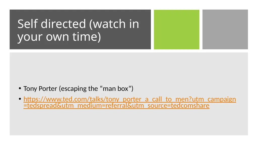 INTRODUCTION TO MASCULINITIES STUDIES Masculinity - slide 29 of 30
