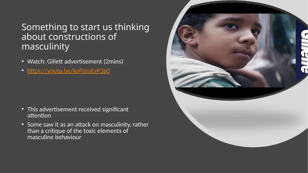 INTRODUCTION TO MASCULINITIES STUDIES Masculinity - slide 4 of 30