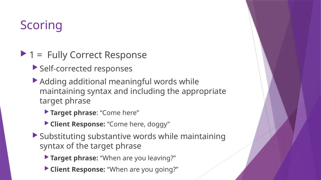 Sentence Production Program for Aphasia (SPPA) - slide 17 of 21