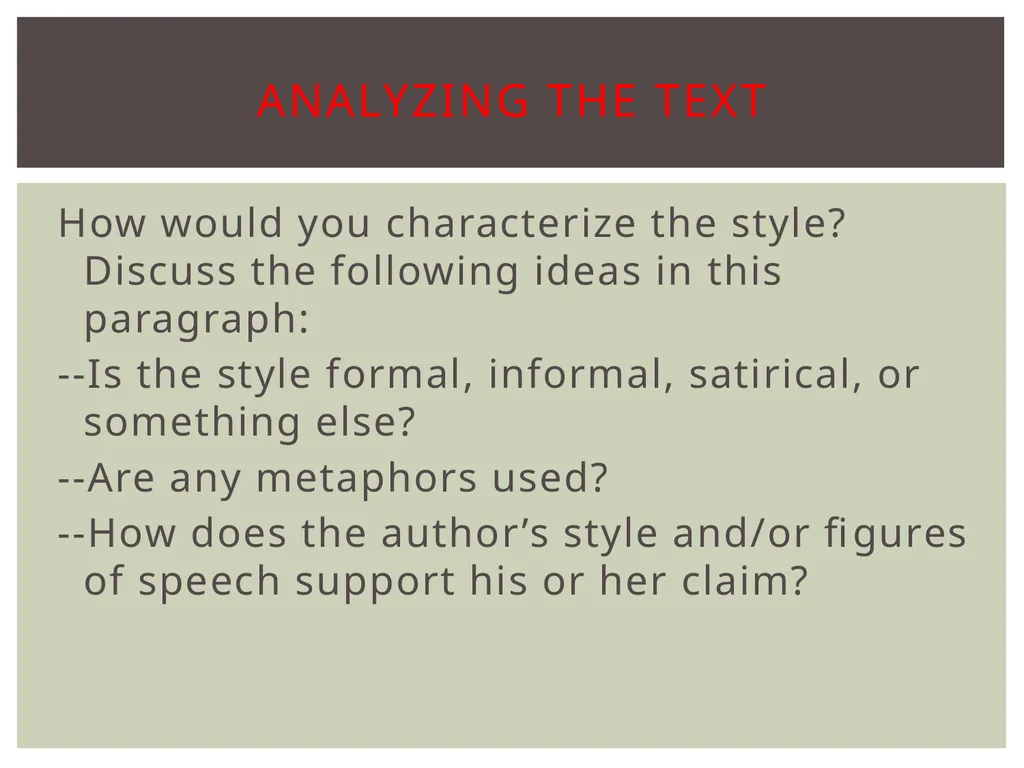 Your task in this assignment is to analyze the - slide 15 of 16