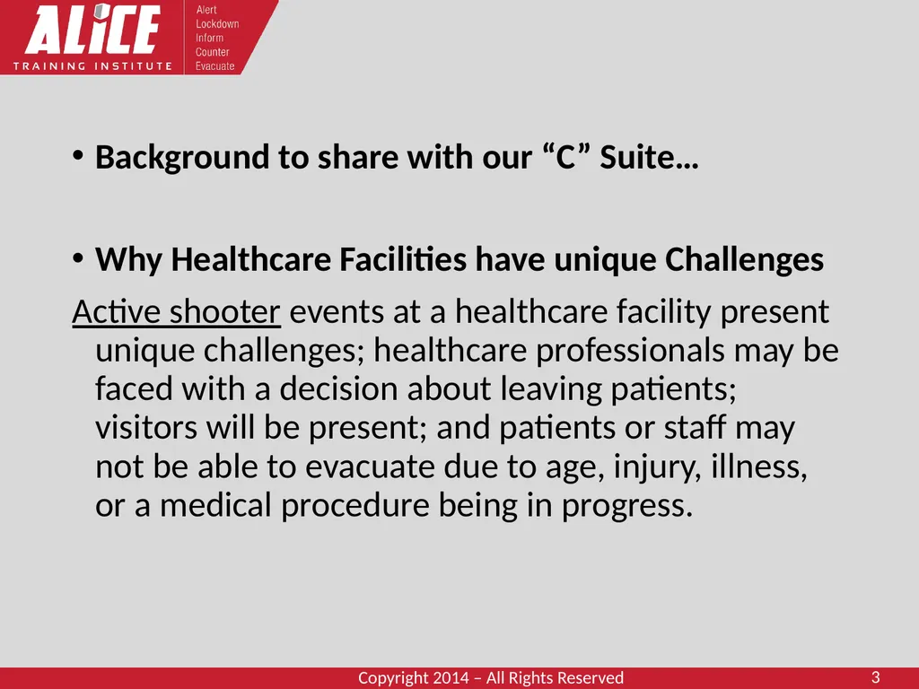 WNY Hospital Security Coordinators Workgroup - slide 3 of 31