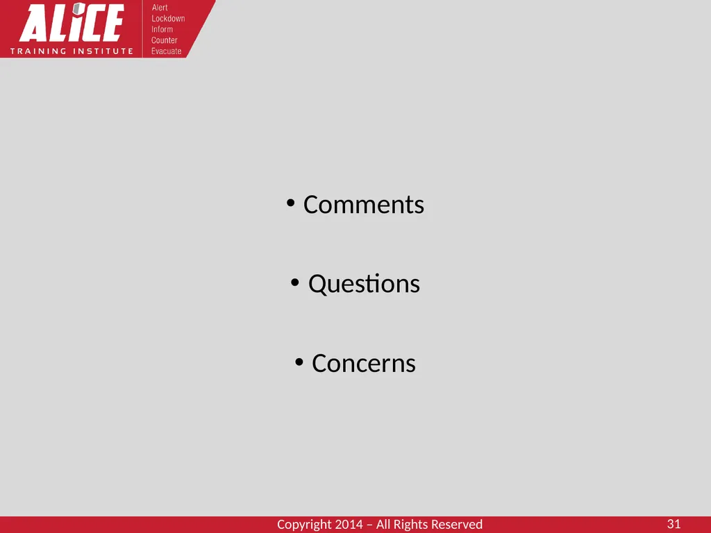 WNY Hospital Security Coordinators Workgroup - slide 31 of 31