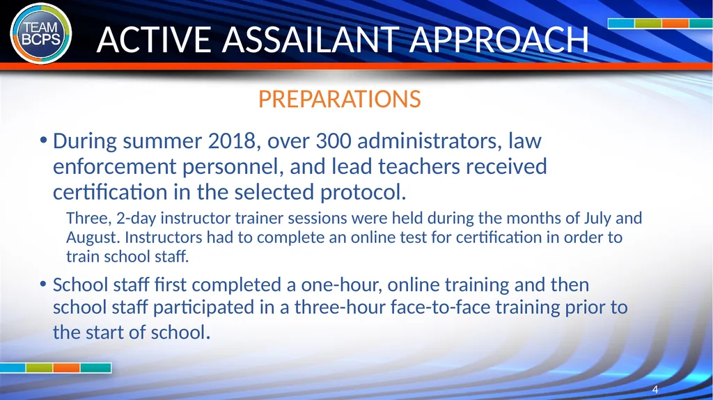 ALICE: THE BCPS ACTIVE ASSAILANT PROTOCOL - slide 4 of 9