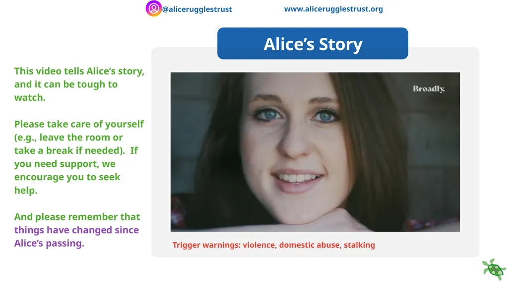 Recognising and Responding to Stalking - slide 5 of 16