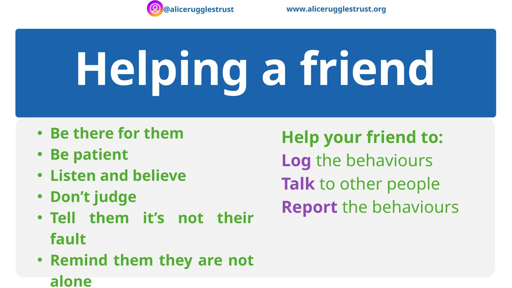 Recognising and Responding to Stalking - slide 14 of 16