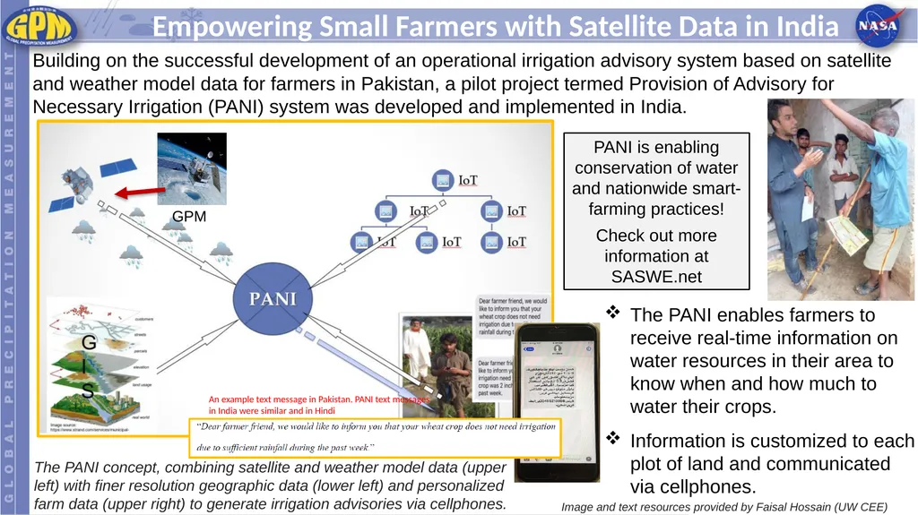Empowering Small Farmers with Satellite Data in
