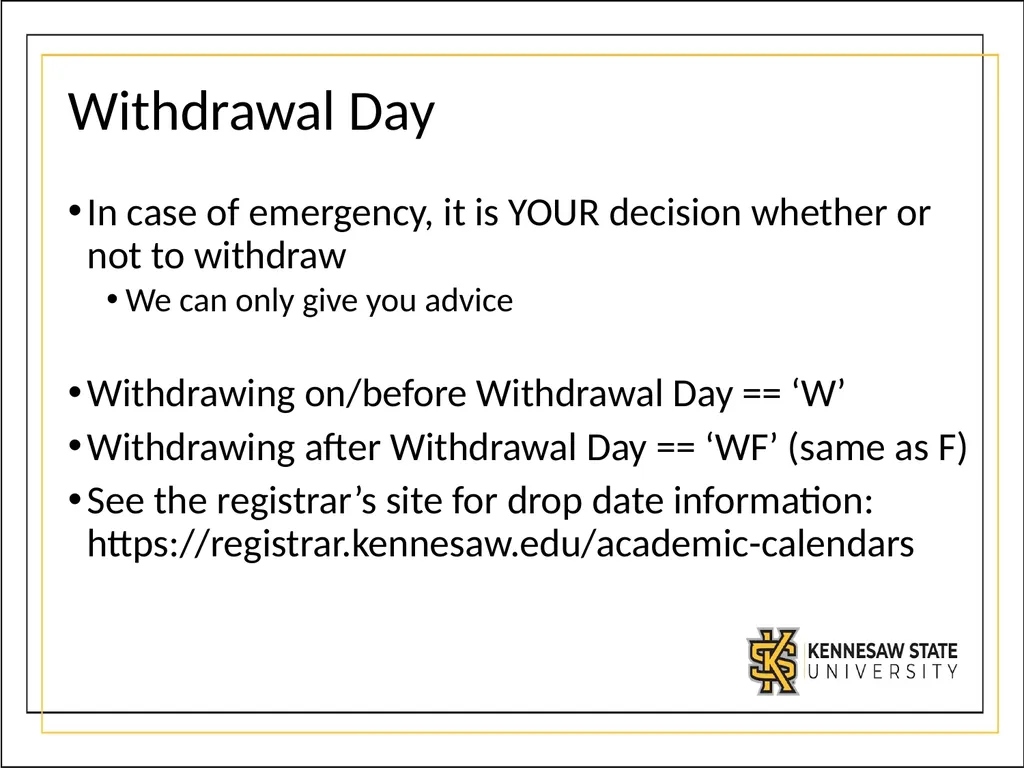 Welcome to the First-Year Experience! This is - slide 15 of 17