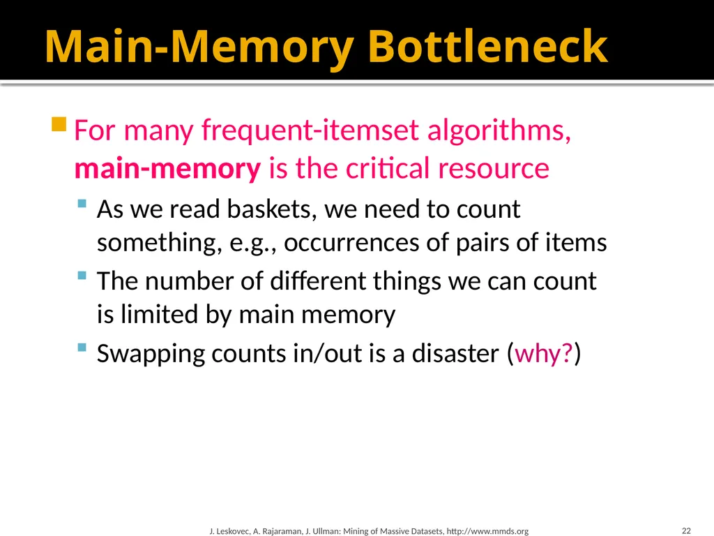 Frequent Itemset Mining & Association Rules Mining - slide 22 of 59