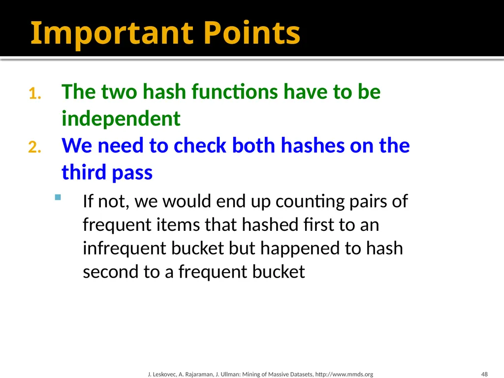 Frequent Itemset Mining & Association Rules Mining - slide 48 of 59