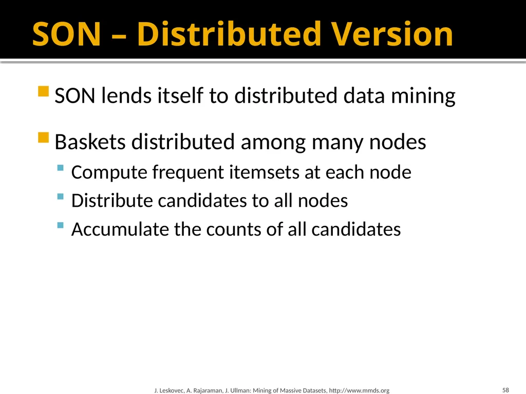 Frequent Itemset Mining & Association Rules Mining - slide 58 of 59