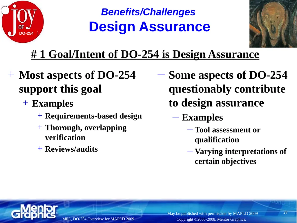 DO-254 Overview, Pros, Cons, and Discussion (aka, - slide 28 of 41