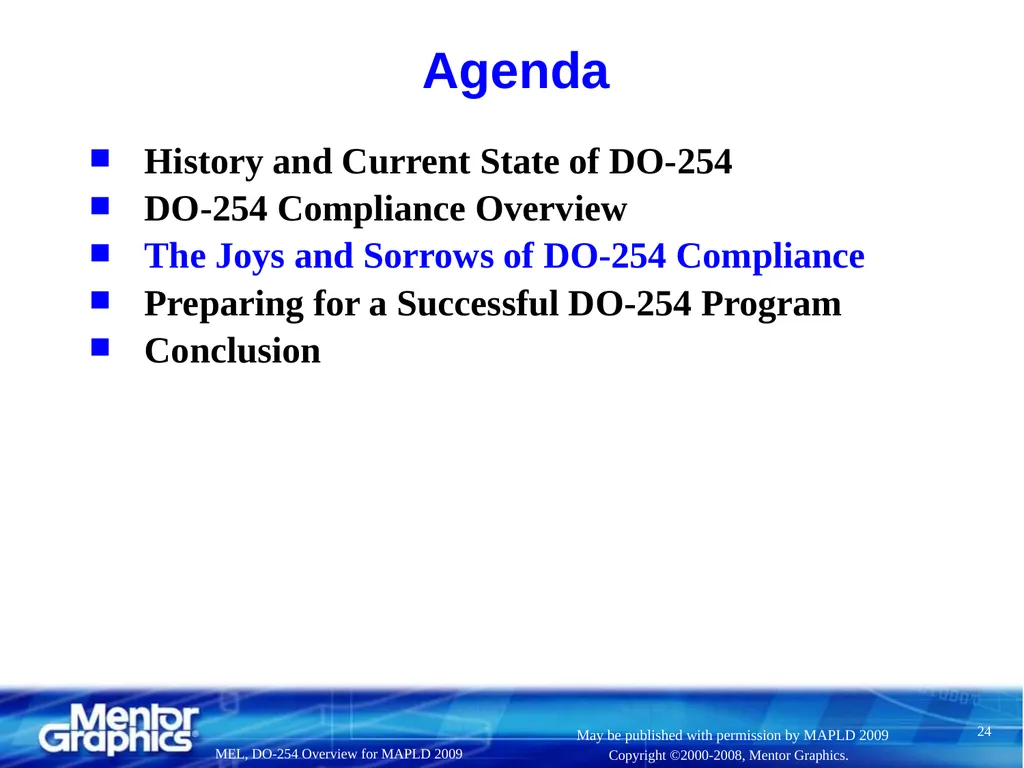DO-254 Overview, Pros, Cons, and Discussion (aka, - slide 24 of 41
