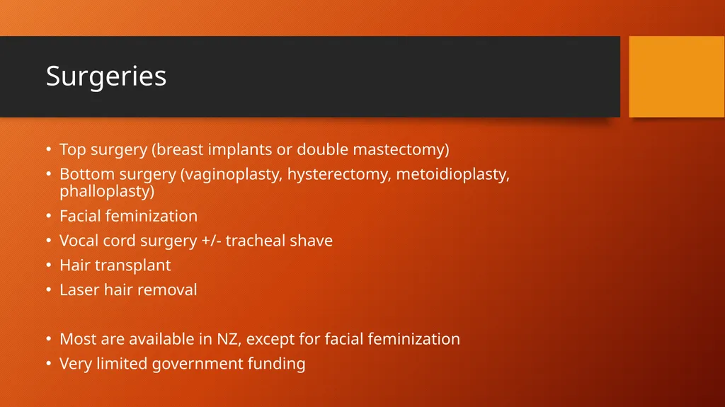 Transgender support 102 (for non-therapists) - slide 20 of 62