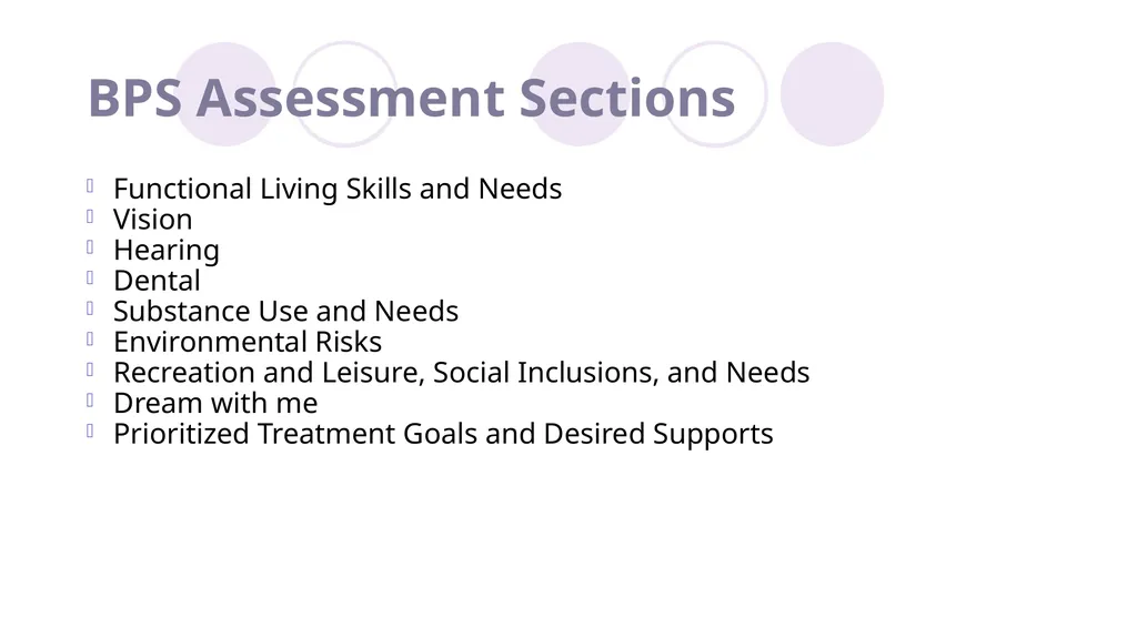 Biopsychosocial approach for serving individuals - slide 29 of 62