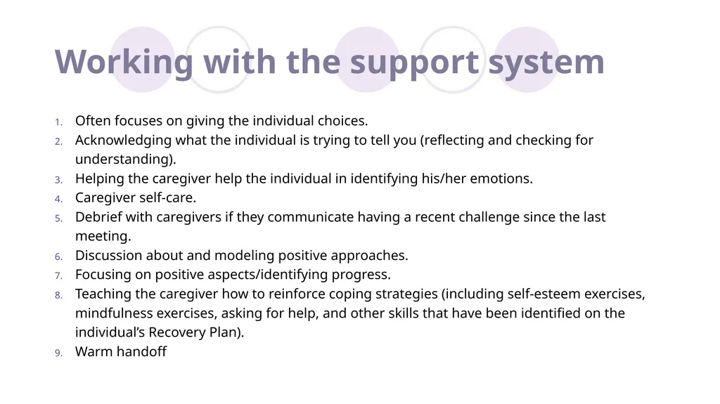 Biopsychosocial approach for serving individuals - slide 40 of 62